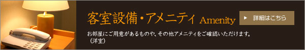 客室設備（洋室）・アメニティ